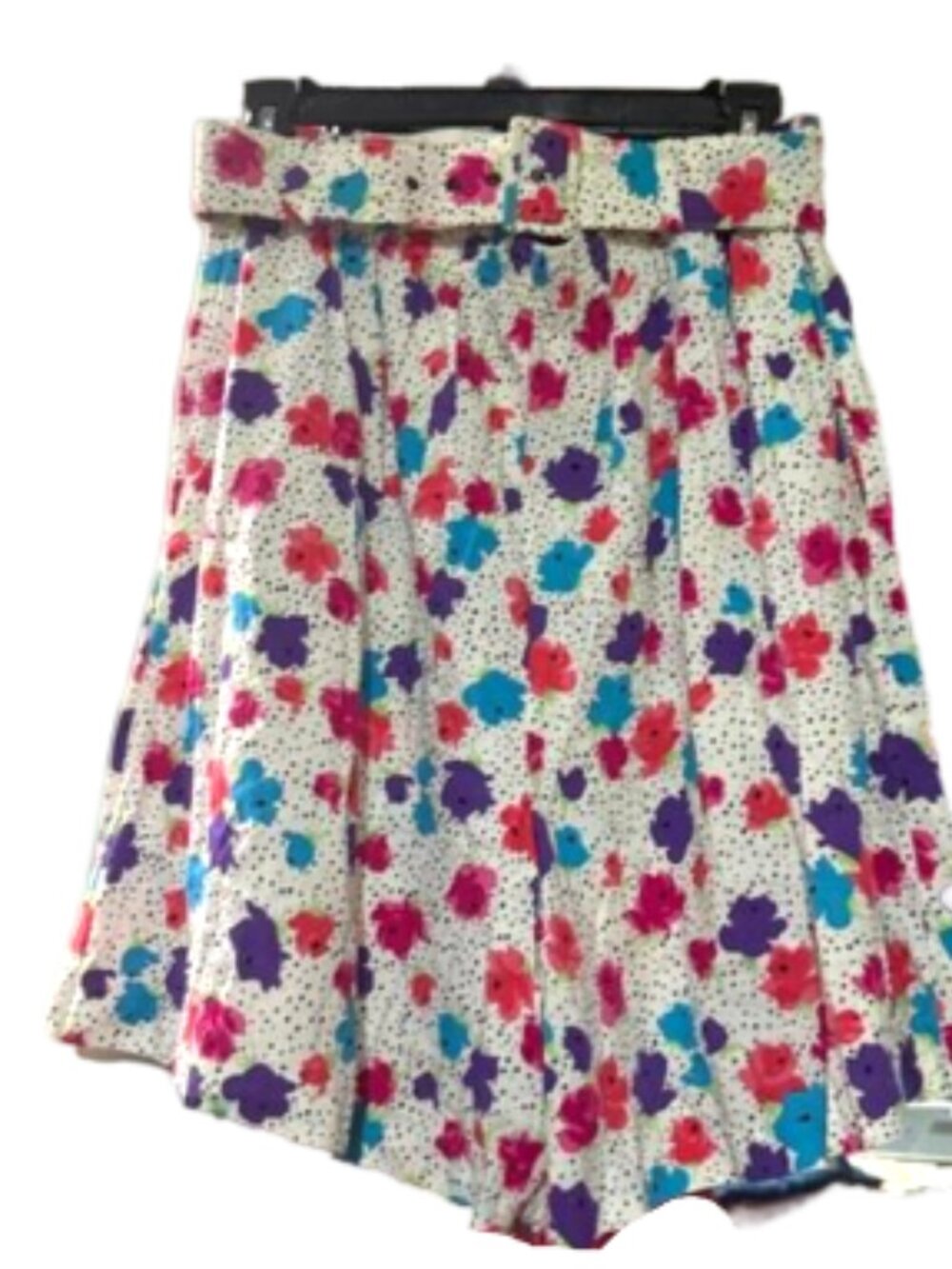 Vintage Tracy Evans Limited floral skirt size L - With matching belt